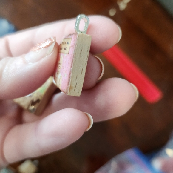 Scrabble Tile Best Friend Sisters friendship Vintage style Whimsical Handmade - Picture 7 of 10